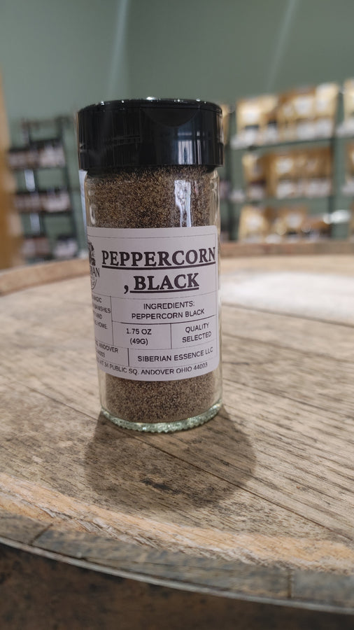 Peppercorn, black, fine 1.75 oz