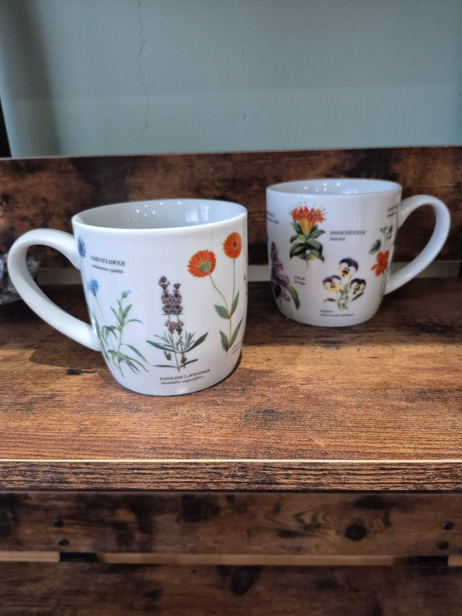 Mug Edible Flowers