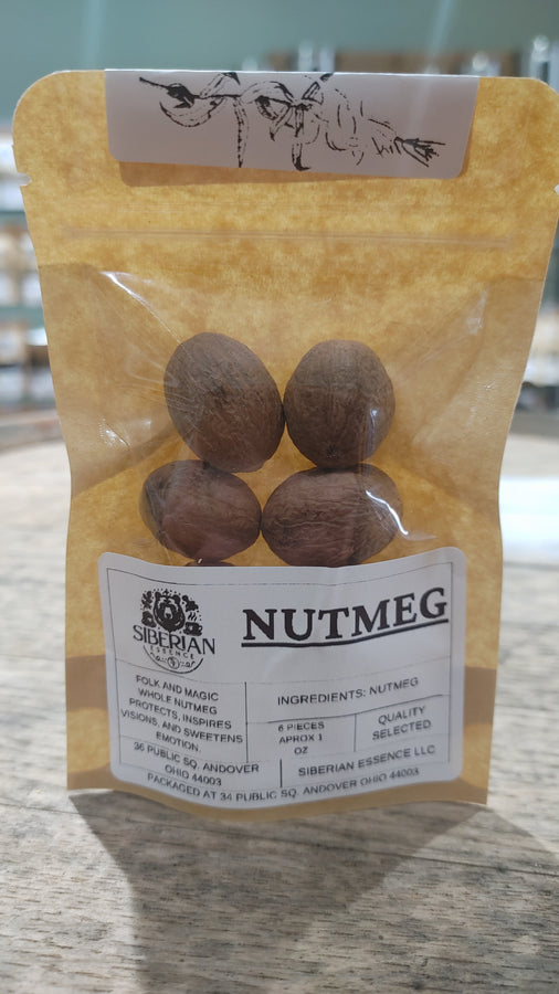 Nutmeg, Whole 6 pieces