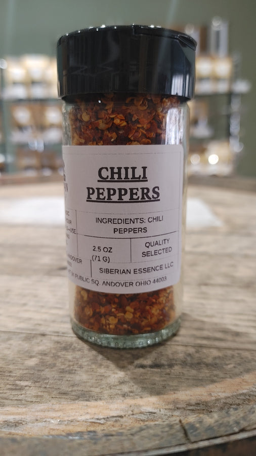 Chili Peppers (crushed) 2.5 oz