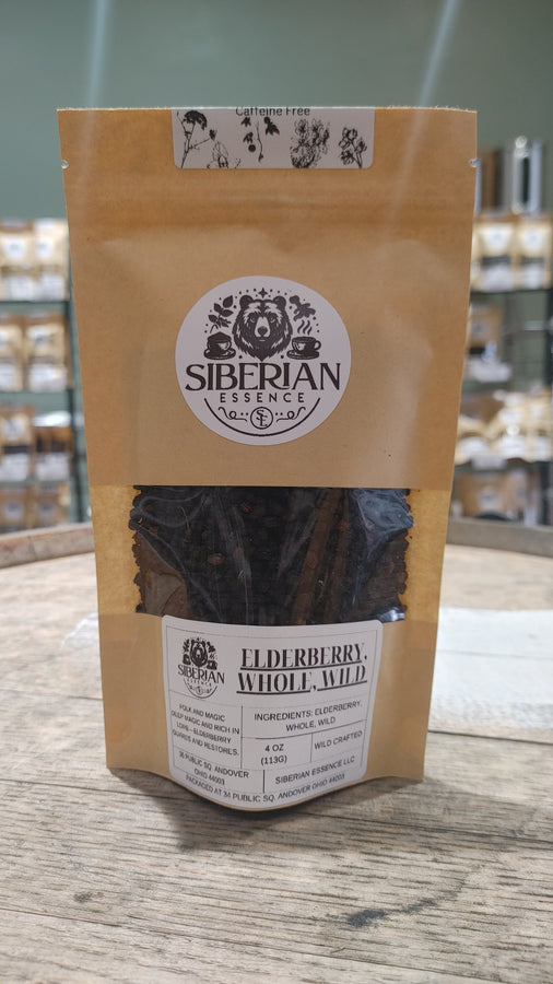 Elderberry, Whole 4 oz