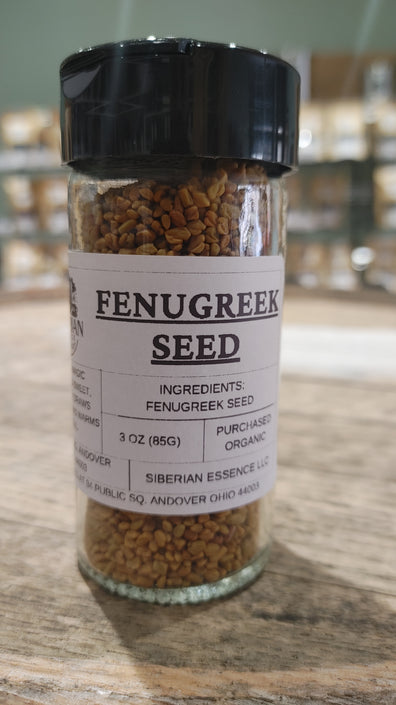 Fenugreek Seed, Whole 3 oz