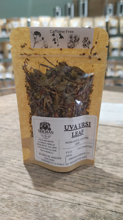 Uva Ursi Leaf, whole 0.5 oz