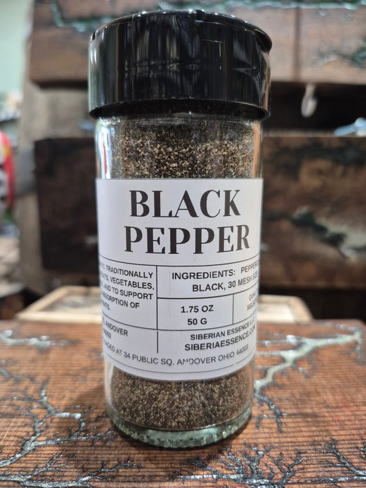 Peppercorn, black, fine 1.75 oz