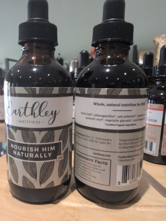 Nourish Him Naturally 4 oz Earthley