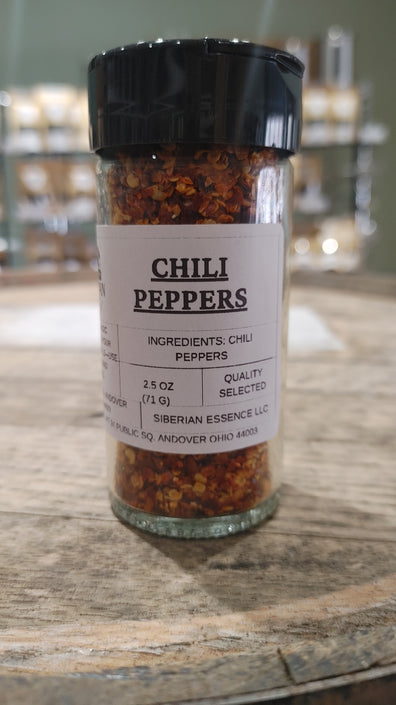 Chili Peppers (crushed) 2.5 oz