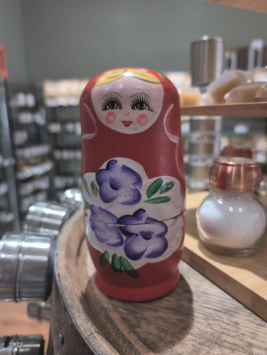 Nesting dolls - 7 layers - Red