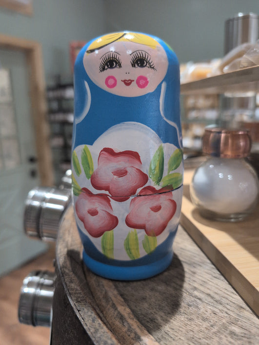 Nesting dolls - 7 layers - Blue