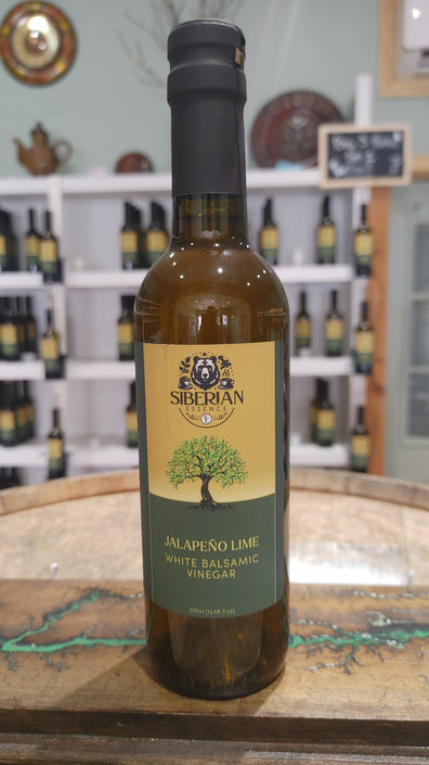 Vinegar Jalapeno Lime White Balsamic 375ml - Siberian Essence