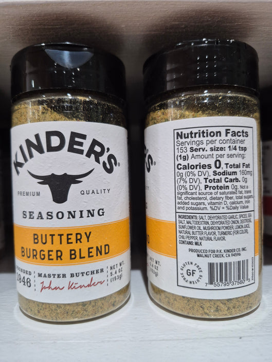 Buttery Burger Blend Kinders
