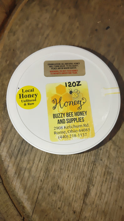 Cream honey buzzy bee 12 oz