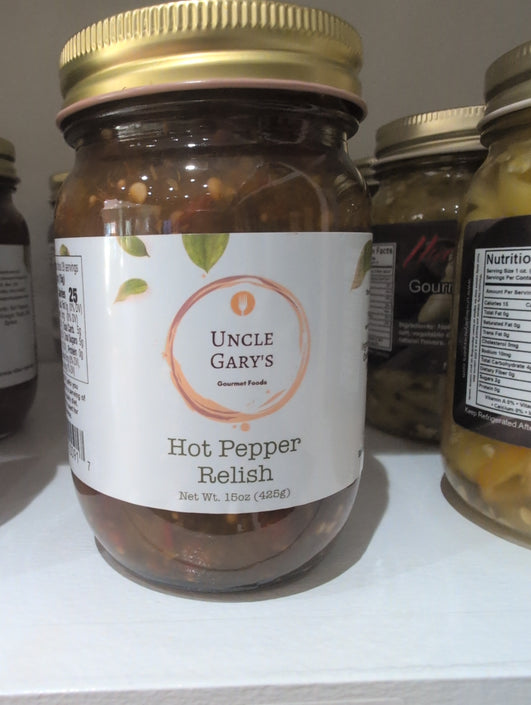 Uncle Gary's Hot Pepper Relish