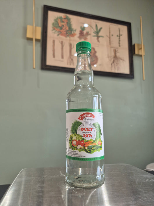 White vinegar 10% polish