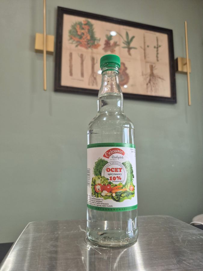 White vinegar 10% polish
