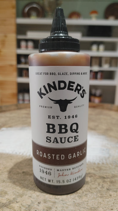 Roasted Garlic BBQ Sauce - Kinder's