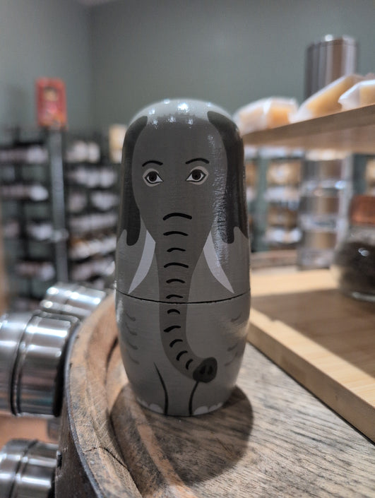 Nesting Dolls - 5 Layers - Elephant