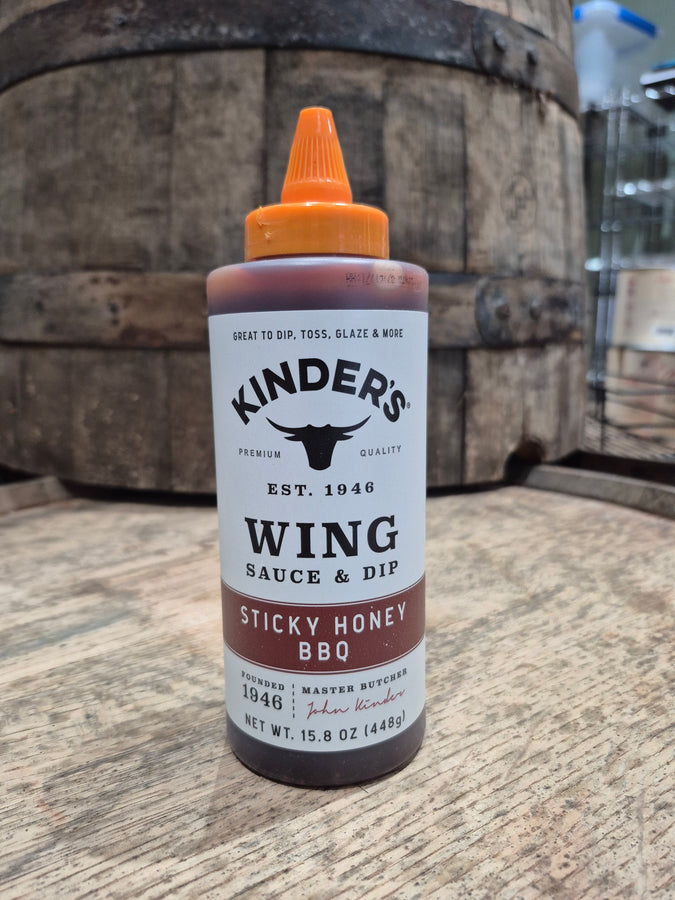 Sticky Honey Bbq Wing Sauce - Kinder's