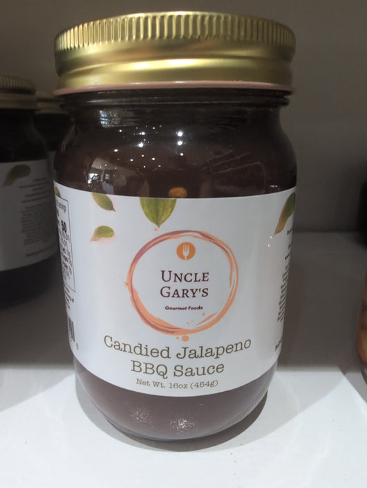 Uncle Gary's Candied Jalapeno BBQ Sauce 16oz
