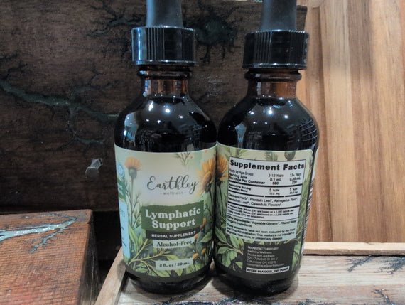 Lymphatic Support 2 oz Earthley