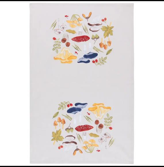 Field Mushroom Dishtowel