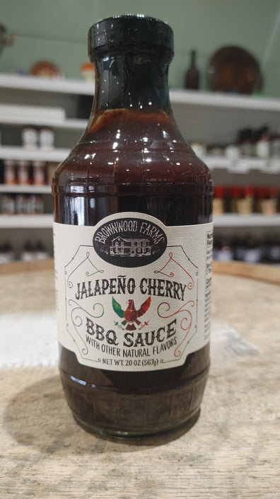 Bbq Sauce - Jalapeño Cherry 20oz Brownwood Farms