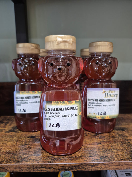 Honey Buzzy Bee Bear Bottle 16 oz