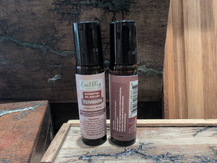 Tension Essential Oil Roller 10ml Earthley