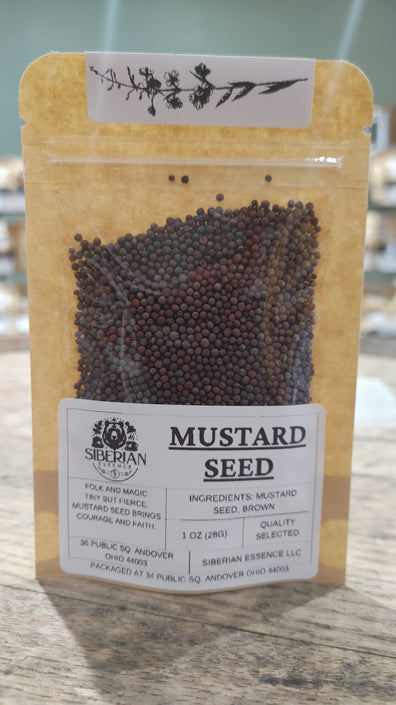 Mustard Seed, Brown, Whole 1 oz