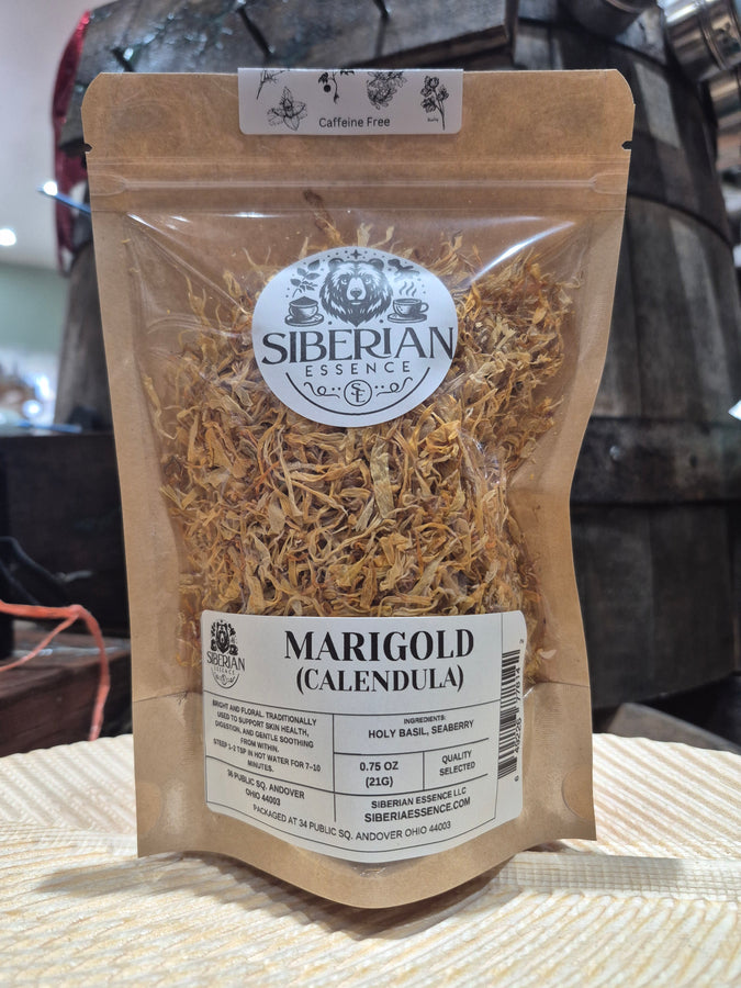 Marigold (Calendula) Orange, Whole 0.75 oz