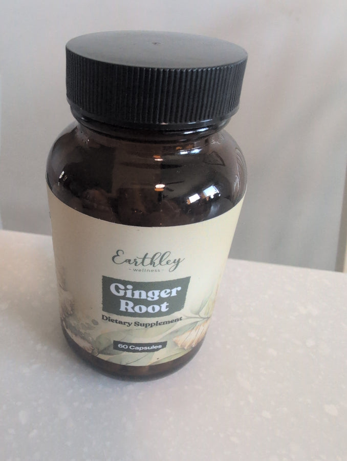 Ginger Root 60 capsules Earthley