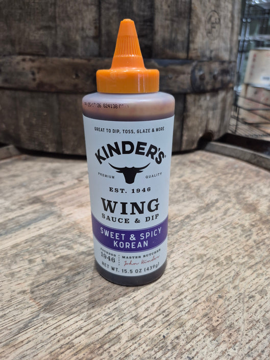 Sweet & Spicy Korean Wing Sauce - Kinder's