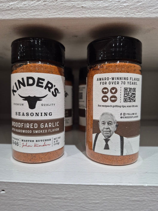 Woodfired Garlic Seasoning - Kinder's