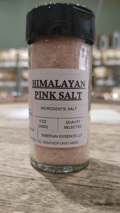 Himalayan Pink Salt, Fine granules 4.8 oz