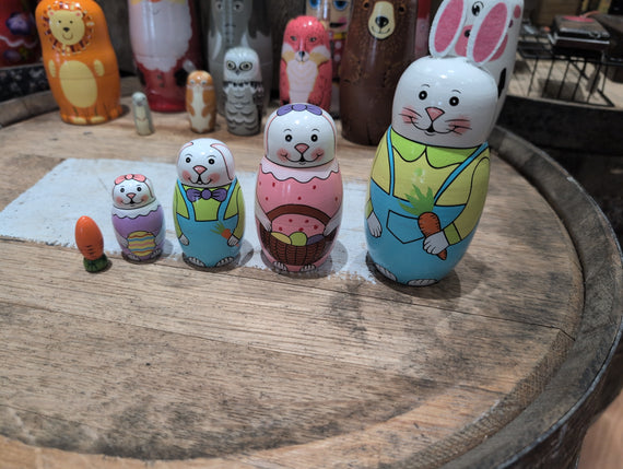 Nesting Dolls - 5 Layers - Bunny