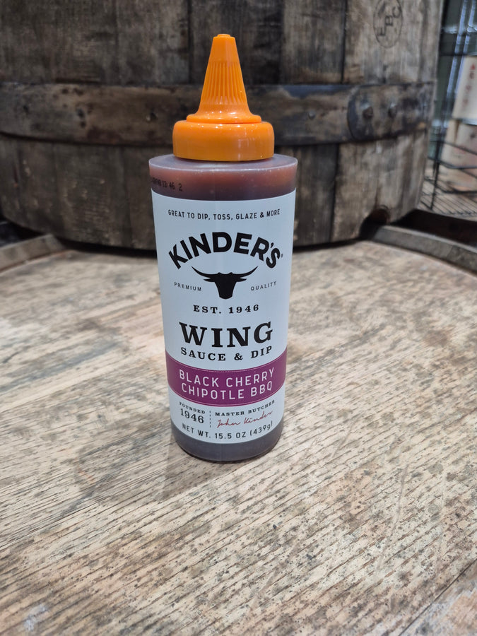 Black Cherry Chipotle Wing Sauce - Kinder's