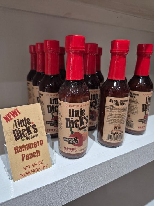 Little Dick's Habanero Peach Hot Sauce - Small Batch